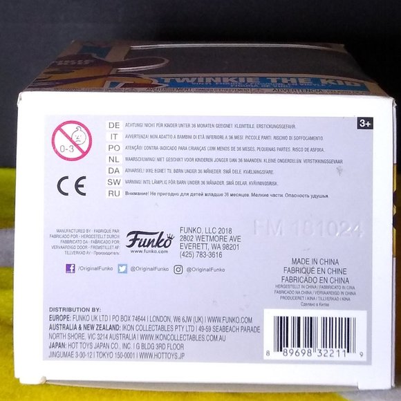 Twinkie The Kid retro Hostess twinkies Ad Icons Funko Pop 27 NIB - Picture 3 of 4